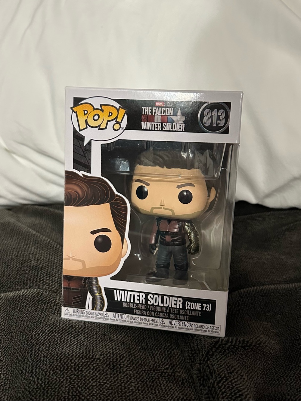 NWT Funko Pop! Marvel’s The Falcon & Winter Soldier Bucky Collectible Figure #73